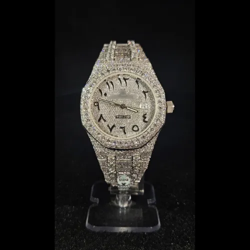 Moissanite Arabic Watch